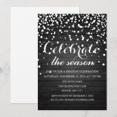 Kerstfeestdag: achtergrondse feestdag kaart (Voorkant / Achterkant)