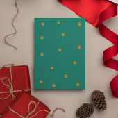 Kerstfeestdag Alaskan Dog Ugly Sweater Party Kaart