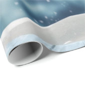 Kerstfeestdag Baby shower Cadeaupapier (Rol Hoek)