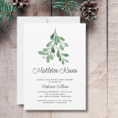 Kerstfeestdag Baby shower Kaart