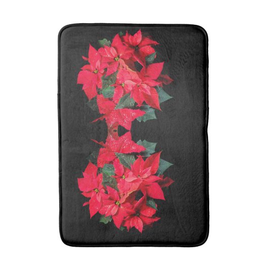 kerstfeestdag badmat (Voorkant Verticaal)