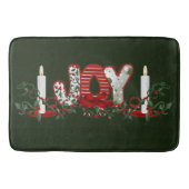 kerstfeestdag badmat (Voorkant)