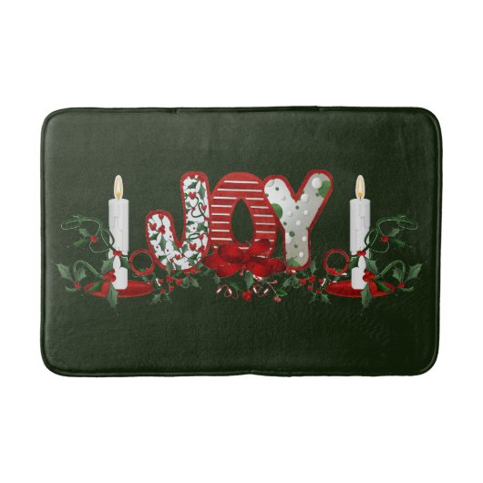 kerstfeestdag badmat (Voorkant)