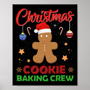 Kerstfeestdag bakplein novelty Grandma Coo Poster