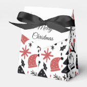 kerstfeestdag bedankdoosjes (Voorkant Zijde)