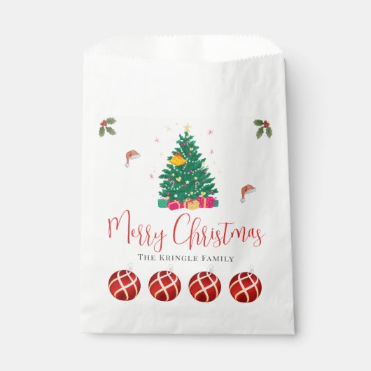 Kerstfeestdag Bedankzakje (Voorkant)