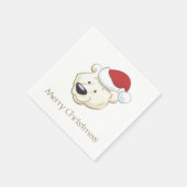 kerstfeestdag Beer Servet (Hoek)