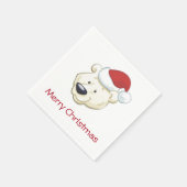 kerstfeestdag Beer Servetten (Hoek)