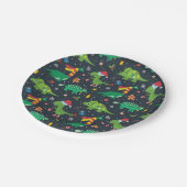 kerstfeestdag Bord deinosaur papier (Gekanteld)