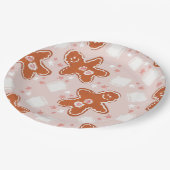 Kerstfeestdag Borden op feestdag Papieren Bordje (Gekanteld)