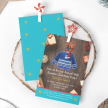 Kerstfeestdag Boxer Dog Ugly Sweater Party