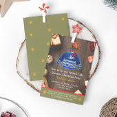 Kerstfeestdag Boxer Dog Ugly Sweater Party Kaart