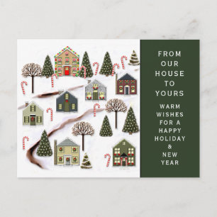 Kerstfeestdag Briefkaart