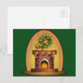 Kerstfeestdag Briefkaart (Voorkant / Achterkant)