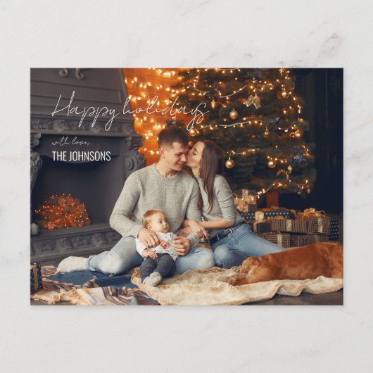 Kerstfeestdag Briefkaart (Voorkant)