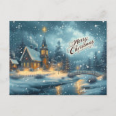 Kerstfeestdag Briefkaart (Voorkant)