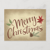  kerstfeestdag briefkaart (Voorkant)