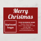 Kerstfeestdag Briefkaart (Voorkant)