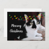 kerstfeestdag briefkaart (Voorkant / Achterkant)