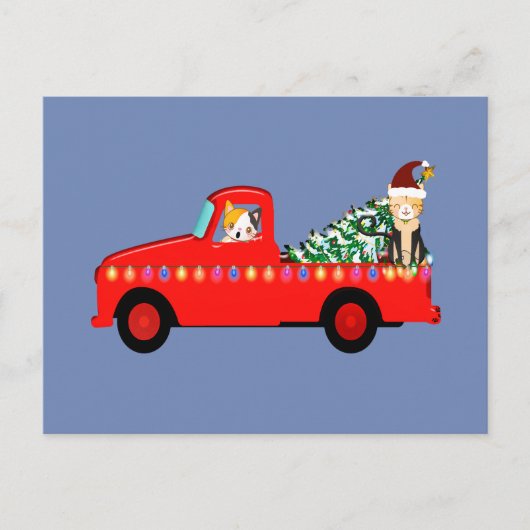 Kerstfeestdag Briefkaart (Voorkant)