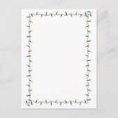 kerstfeestdag Briefkaart met lichte rand (Voorkant)