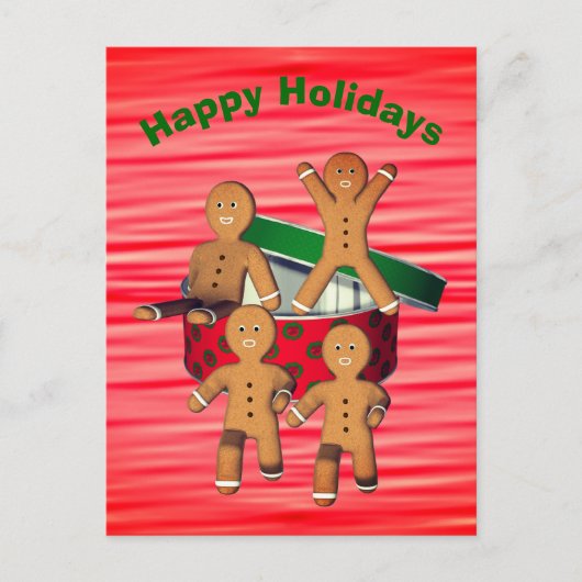 kerstfeestdag Briefkaart voor mannen (Voorkant)