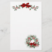 Kerstfeestdag Briefpapier (Voorkant)