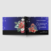 Kerstfeestdag bruiloft gastenboek (Volledig)