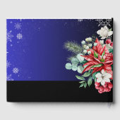 Kerstfeestdag bruiloft gastenboek (Achterkant)