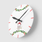 Kerstfeestdag Bunny Ronde Klok (Hoek)