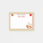 kerstfeestdag cacao en koekjes groene post-it post-it® notes (Voorkant)