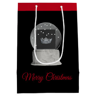 kerstfeestdag cadeau Miss America Snow Wereldbol Medium Cadeauzakje