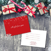 kerstfeestdag cadeaubon