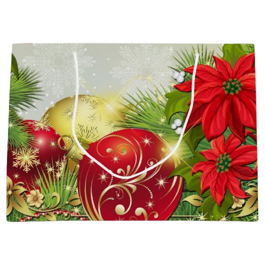 Kerstfeestdag, cadeaubon groot cadeauzakje (Voorkant)