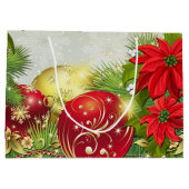 Kerstfeestdag, cadeaubon groot cadeauzakje (Achterkant)