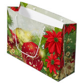 Kerstfeestdag, cadeaubon groot cadeauzakje (Voorkant Gekanteld)