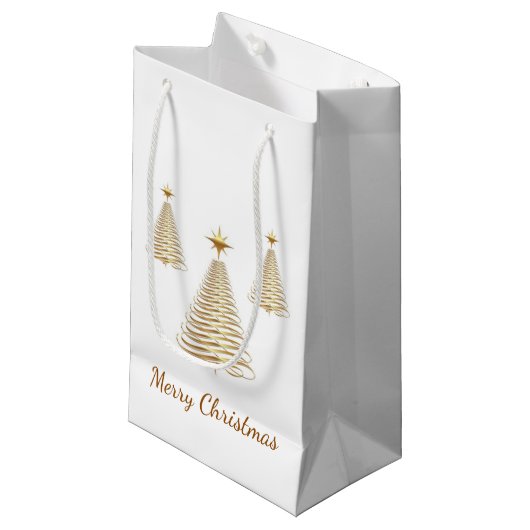 Kerstfeestdag, cadeaubon klein cadeauzakje (Voorkant Gekanteld)