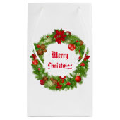 Kerstfeestdag, cadeaubon klein cadeauzakje (Achterkant)