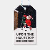 Kerstfeestdag Cadeaulabel (Voorkant)