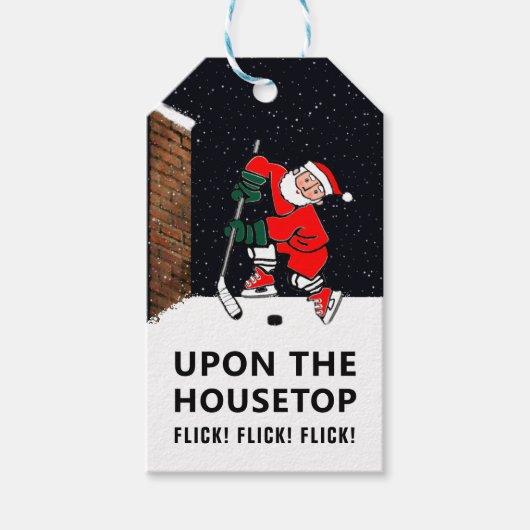 Kerstfeestdag Cadeaulabel (Voorkant)
