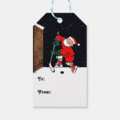 Kerstfeestdag Cadeaulabel (Achterkant)