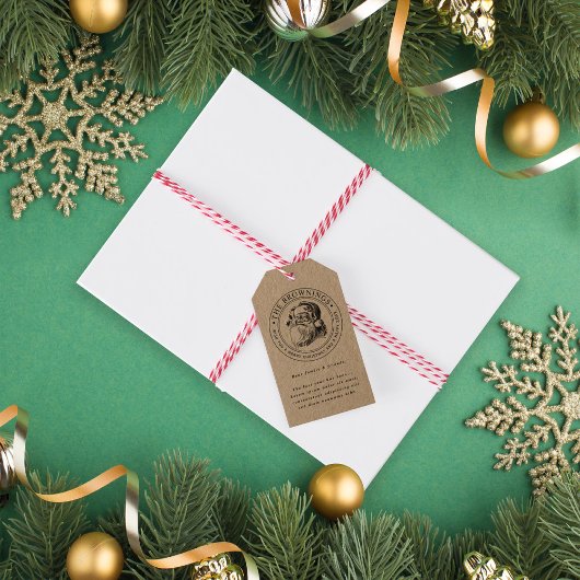  kerstfeestdag cadeaulabel