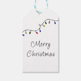 kerstfeestdag cadeaulabel