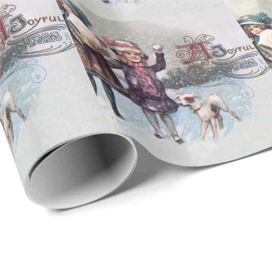  kerstfeestdag cadeaupapier (Rol Hoek)