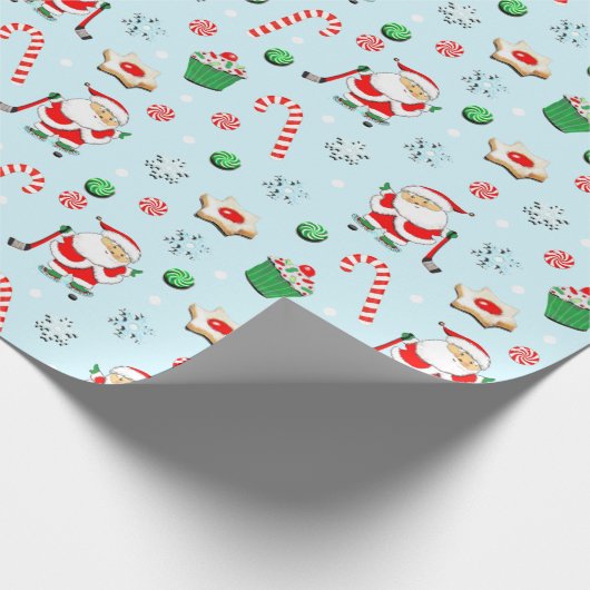 Kerstfeestdag Cadeaupapier (Hoek)