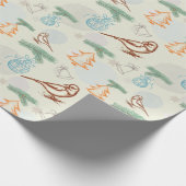 kerstfeestdag cadeaupapier (Hoek)