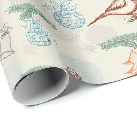 kerstfeestdag cadeaupapier (Rol Hoek)