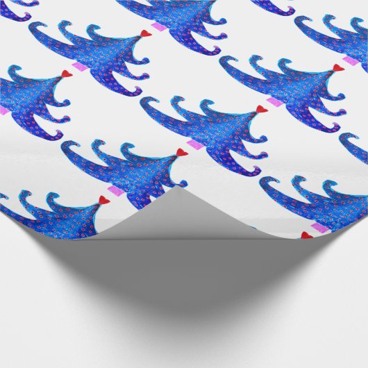 Kerstfeestdag Cadeaupapier (Hoek)