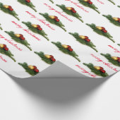 kerstfeestdag cadeaupapier (Hoek)