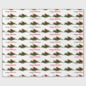 kerstfeestdag cadeaupapier (Vlak)